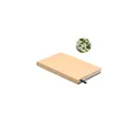 Variante beige - GROW Carnet A5 en papier recyclé