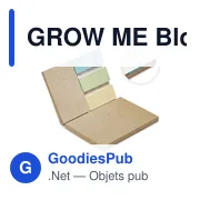 GROW ME Bloc notes couverture à planter - Miniature 1