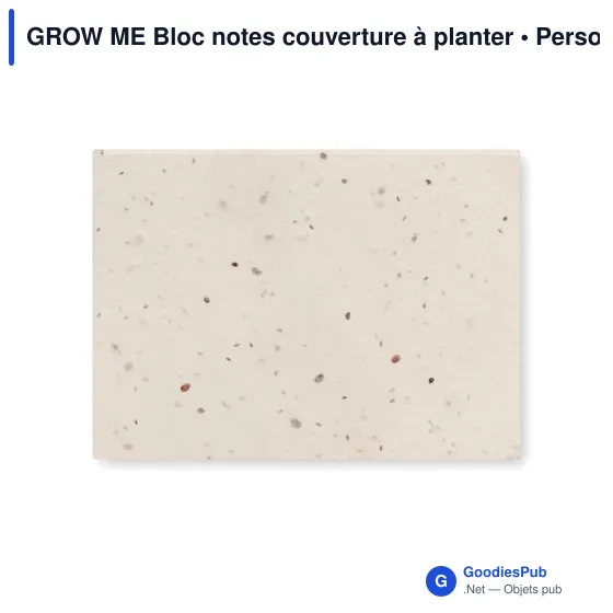 GROW ME Bloc notes couverture à planter - Image 3