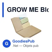 GROW ME Bloc notes couverture à planter - Miniature 4