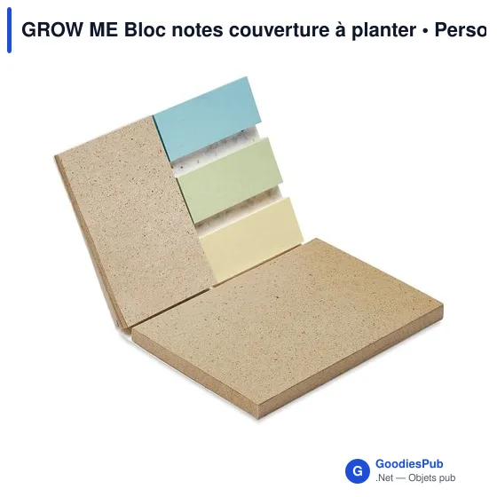 GROW ME Bloc notes couverture à planter - Image 4