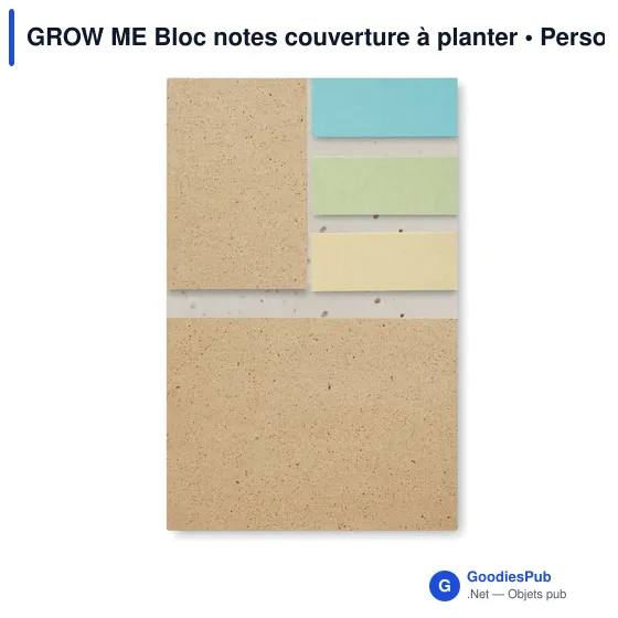 GROW ME Bloc notes couverture à planter - Image 6