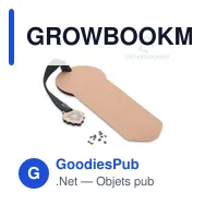 GROWBOOKMARK™ Un marque page , un pin - Miniature 1