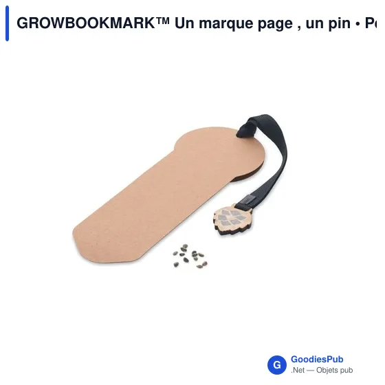 GROWBOOKMARK™ Un marque page , un pin - Image 3