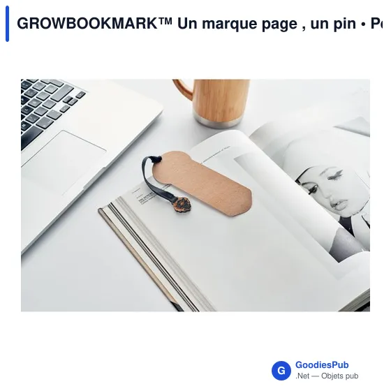 GROWBOOKMARK™ Un marque page , un pin - Image 6