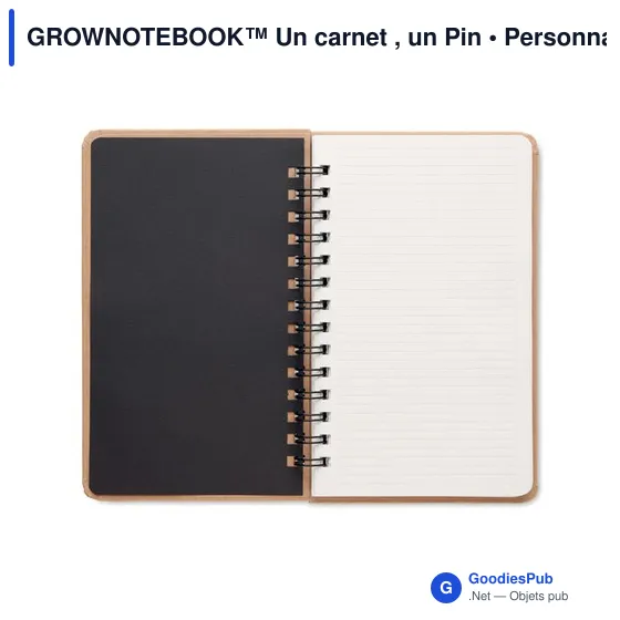 GROWNOTEBOOK™ Un carnet , un Pin - Image 5