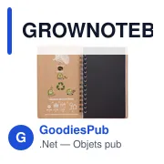 GROWNOTEBOOK™ Un carnet , un Pin - Miniature 6