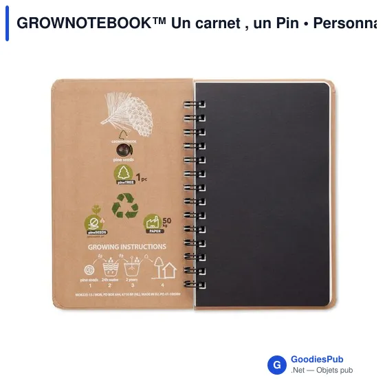 GROWNOTEBOOK™ Un carnet , un Pin - Image 6