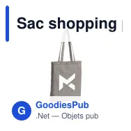 Sac shopping personnalisable en coton recyclé avec logo - GRS Recycled Cotton Shopper - Miniature 11
