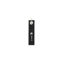 Variante noir - Porte-clés en feutre RPET personnalisable avec logo