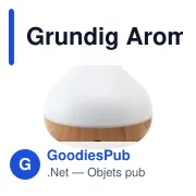 Diffuseur de parfum personnalisable Grundig avec logo - Miniature 4