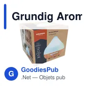 Diffuseur de parfum personnalisable Grundig avec logo - Miniature 6