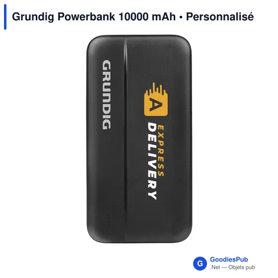 Powerbank personnalisable 10000 mAh avec logo - Grundig - Image 2