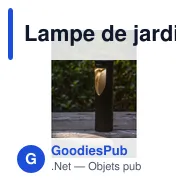 Lampe de jardin personnalisable Grundig Solar LED-Light avec logo - Miniature 3