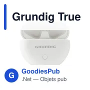 Écouteurs sans fil personnalisables avec logo - Grundig True Wireless - Miniature 2
