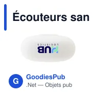 Écouteurs sans fil personnalisables Grundig TWS avec logo - Miniature 5