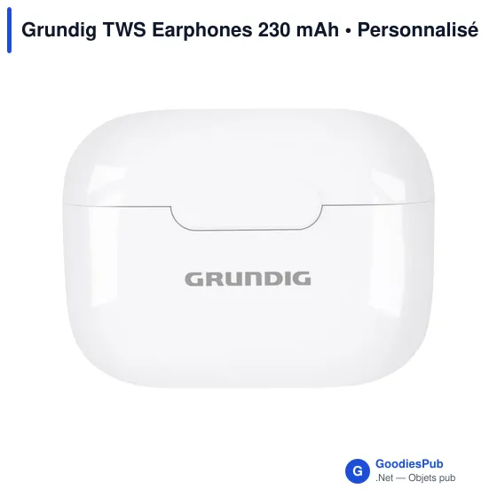Écouteurs sans fil personnalisables Grundig avec logo - Image 3
