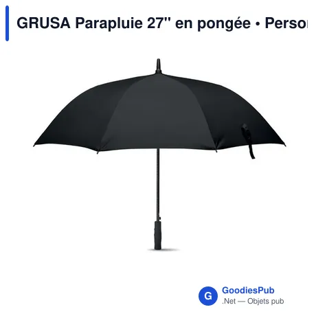 GRUSA Parapluie 27'' en pongée