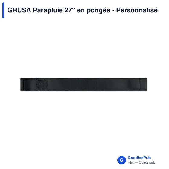 GRUSA Parapluie 27'' en pongée - Image 3