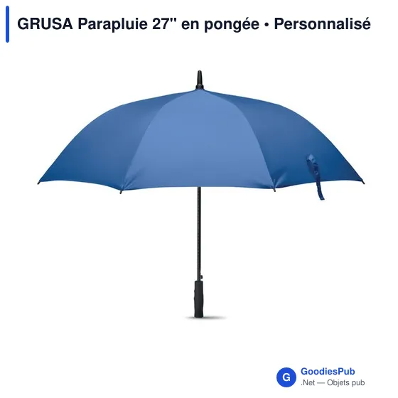 GRUSA Parapluie 27'' en pongée - Image 6