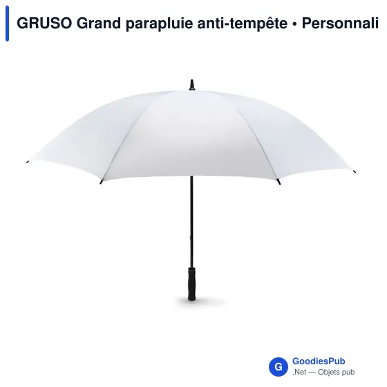 GRUSO Grand parapluie anti-tempête - Image 11