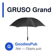 GRUSO Grand parapluie anti-tempête - Miniature 5