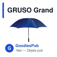 GRUSO Grand parapluie anti-tempête - Miniature 7