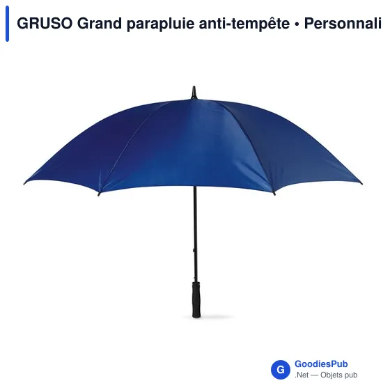 GRUSO Grand parapluie anti-tempête - Image 7