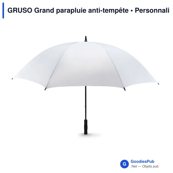 GRUSO Grand parapluie anti-tempête - Image 9