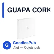 GUAPA CORK Petit miroir en liège - Miniature 4
