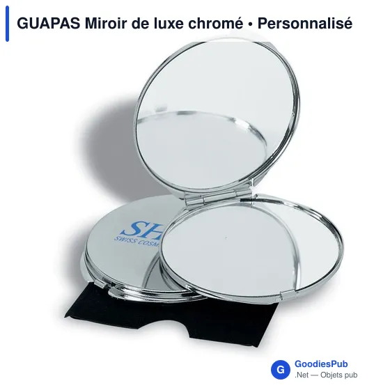 GUAPAS Miroir de luxe chromé - Image 2