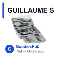 GUILLAUME Set d'outillage, 25 pièces - Miniature 1