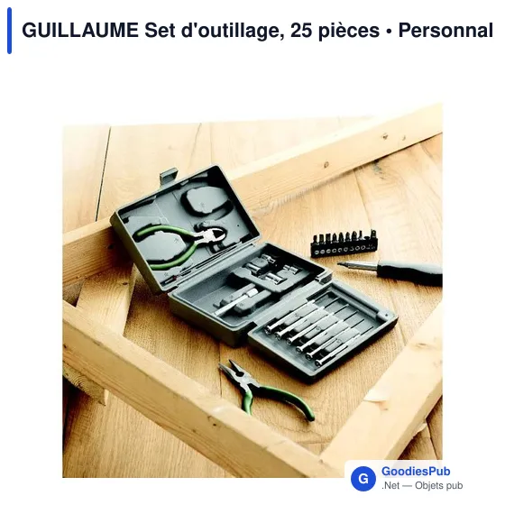 GUILLAUME Set d'outillage, 25 pièces - Image 4