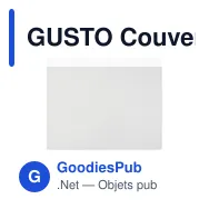 GUSTO Couverture en coton 350 gr/m² - Miniature 2