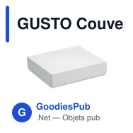 GUSTO Couverture en coton 350 gr/m² - Miniature 6
