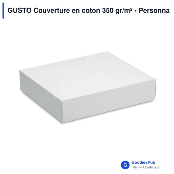 GUSTO Couverture en coton 350 gr/m² - Image 6