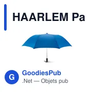 HAARLEM Parapluie ouverture auto. - Miniature 1
