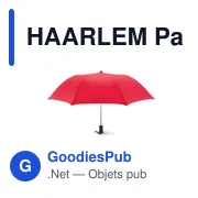 HAARLEM Parapluie ouverture auto. - Miniature 3