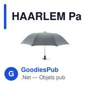 HAARLEM Parapluie ouverture auto. - Miniature 6