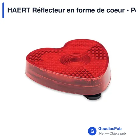 HAERT Réflecteur en forme de coeur