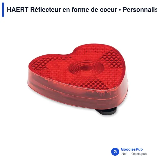 HAERT Réflecteur en forme de coeur - Image 1