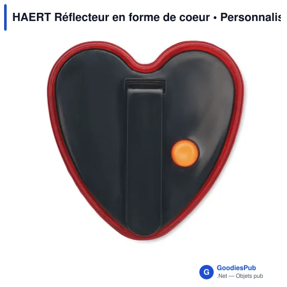 HAERT Réflecteur en forme de coeur - Image 2