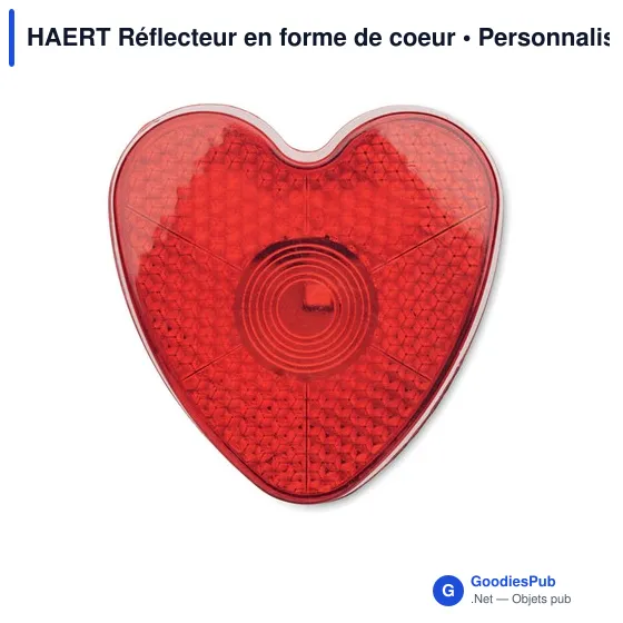 HAERT Réflecteur en forme de coeur - Image 3