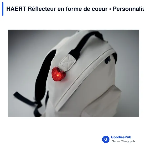 HAERT Réflecteur en forme de coeur - Image 5