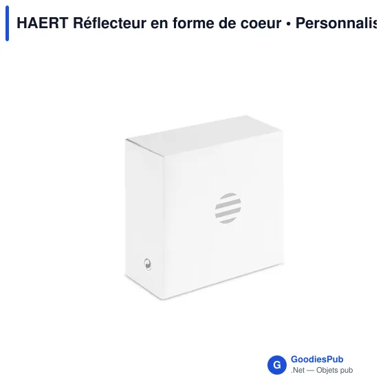HAERT Réflecteur en forme de coeur - Image 6