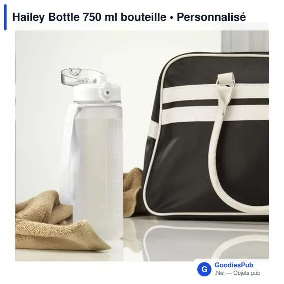 Bouteille d'eau personnalisable Hailey 750 ml avec logo - Image 11