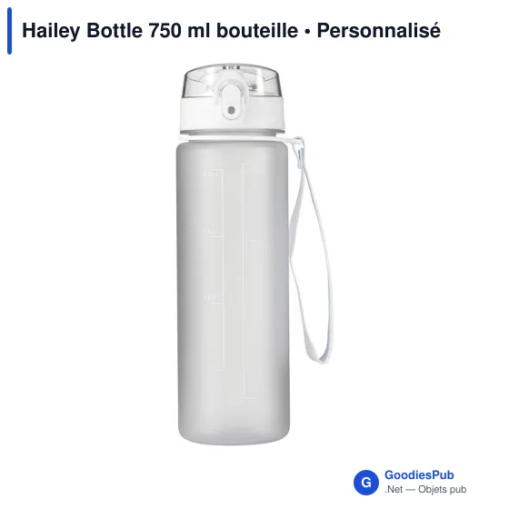 Bouteille d'eau personnalisable Hailey 750 ml avec logo - Image 12