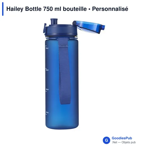 Bouteille d'eau personnalisable Hailey 750 ml avec logo - Image 6