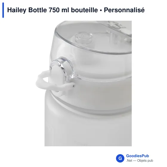 Bouteille d'eau personnalisable Hailey 750 ml avec logo - Image 9