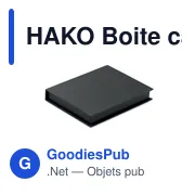 HAKO Boite cadeau - Miniature 3